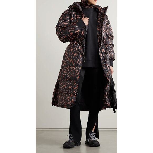 Adidas Stella McCartney Al Aire Libre Down Warm Puffer Coat Vest Oversized SzXL - Picture 14 of 16